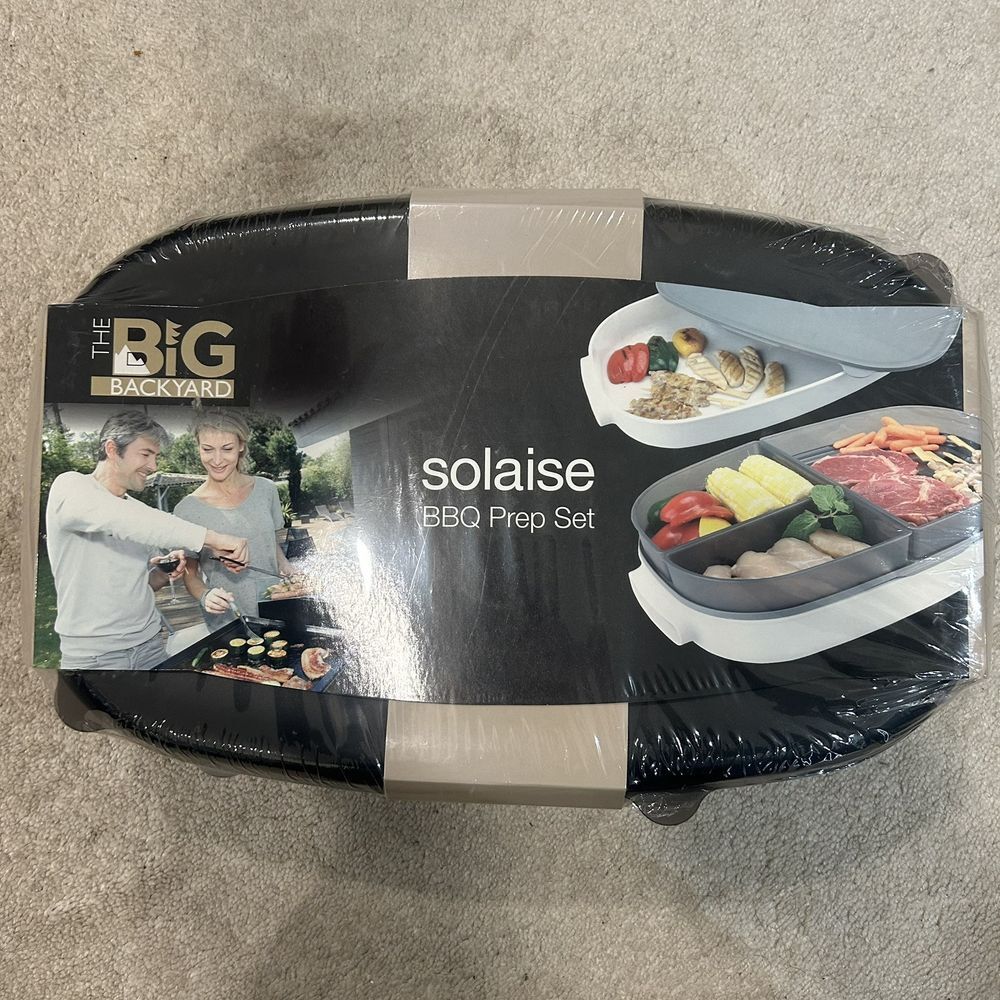Solaise‎ BBQ Prep Set The Big Backyard Brand New In Shrink Wrap